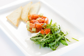 salmon tartar