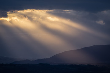 Rayons du soir