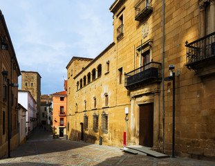 Old streets at  Plasencia