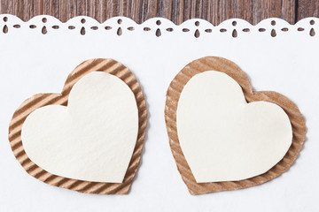 hearts for the feast of St. Valentine,
