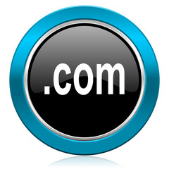 com glossy icon