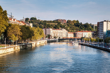 River in Bilbao