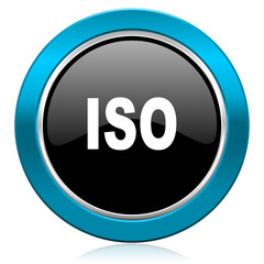 iso glossy icon