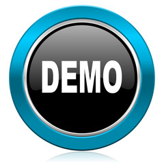 demo glossy icon