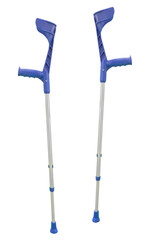 crutch for rehabilitation isolated