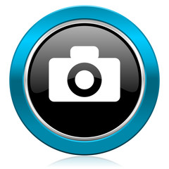 camera glossy icon