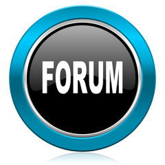 forum glossy icon