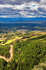 Fototapeta premium Countryside near Abalos village