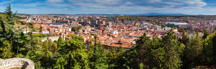 Aerial view of Burgos