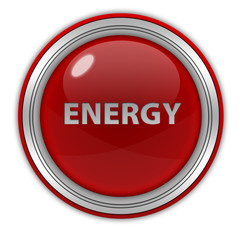 Energy circular icon on white background