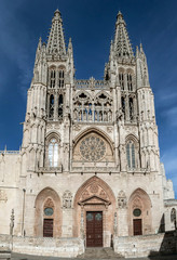 Fototapeta na wymiar Cathedral of Santa Maria, Burgos