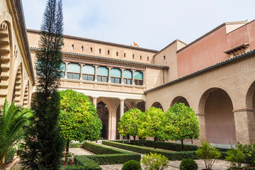 Fototapeta premium Aljaferia palace in Saragossa