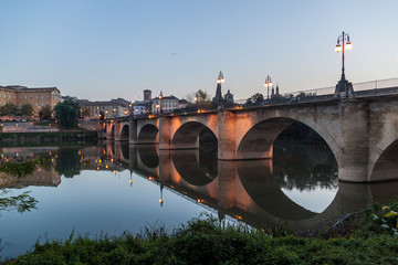 Puente de Piedra (Stone bridge) in Logrono © Matyas Rehak