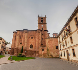 Fototapeta na wymiar Monastery Santa Maria la Real in Najera