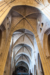 Naklejka premium Monastery Santa Maria la Real in Najera