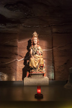 Statuette of Virgen de la Rosa
