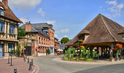 Normandie, the picturesque city of Lyons la Foret