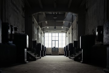 Dark and abandoned place © Sved Oliver