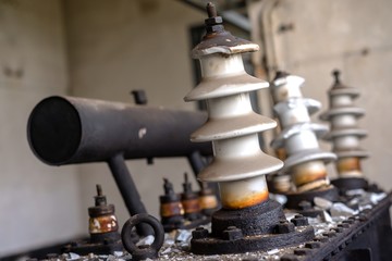 Control room of a power plant