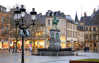 Place Guillaume II in Luxembourg city - 75911124