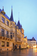 Fototapeta na wymiar Grand Ducal Palace in Luxembourg city