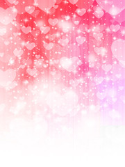 バレンタイン　ハート　背景