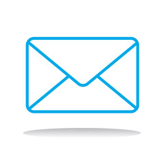 Email Message Envelope Online Media Vector Illustration Concept