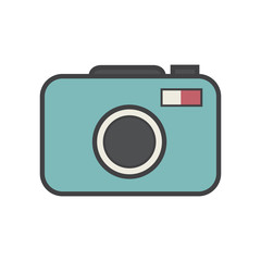 Digital Camera Images Media Photo Album Vector Concept