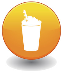 Blended drink vector