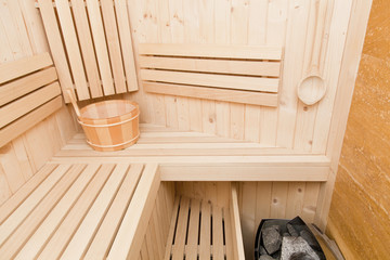 Fototapeta na wymiar sauna