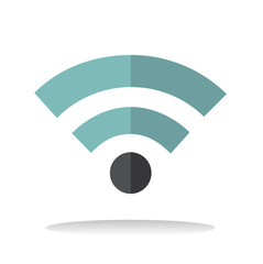 Wifi Wireless Technolgy Online Newtwork Icon Vector Concept