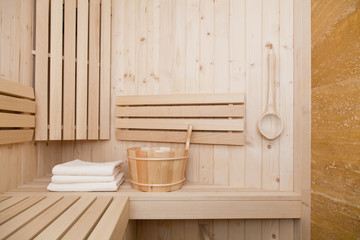 Fototapeta na wymiar finnish sauna