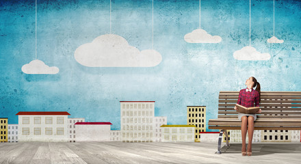 Reading and imagination © Sergey Nivens