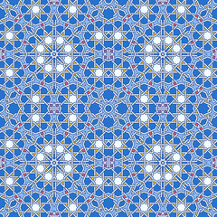 Intricate moorish eastern pattern