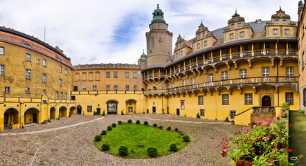 Fototapeta na wymiar Castle of Olesnica Dukes - Olesnica, Poland