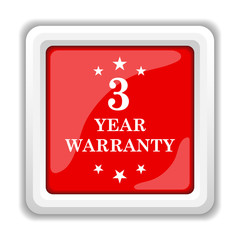 3 year warranty icon