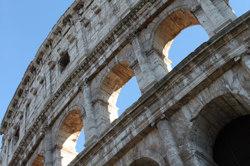Fototapeta premium Italy - Colosseum, elliptical Flavian amphitheatre