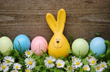 Der Hase und die Ostereier