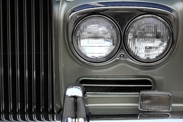 Vintage headlight