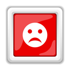 Fototapeta premium Sad smiley icon