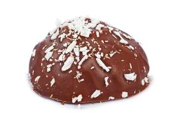 Marshmallows in chocolate