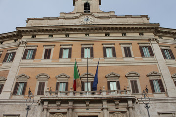 Montecitorio Palace, Rome, Italy