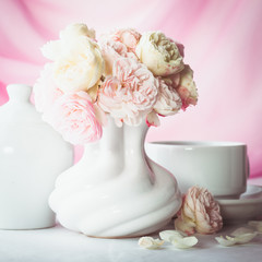 Still life with roses