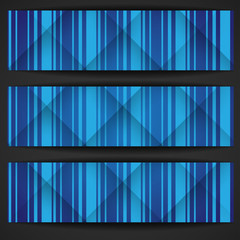 Obraz premium Abstract Blue Stripe Background