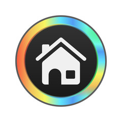 Fototapeta premium Colorful Web Icon