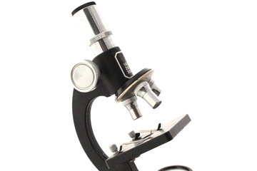 Gros plan sur le microscope