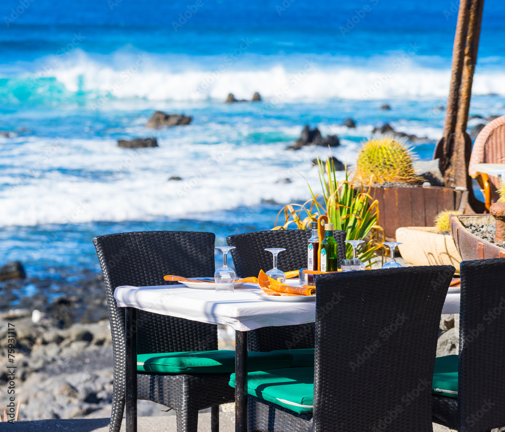 Wall mural Restaurant auf Lanzarote