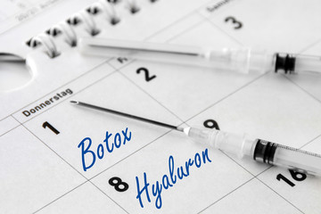 Botox und Hyaluron
