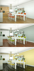 moderne Wohnung Interieur Design