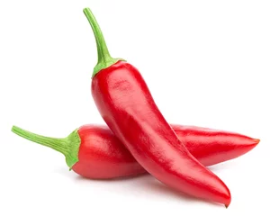 Gordijnen chili pepper © Maks Narodenko